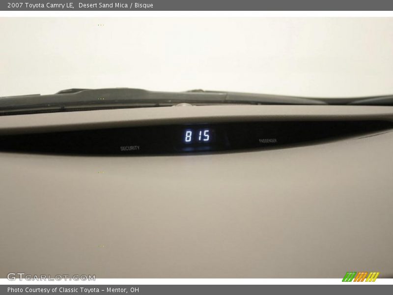 Desert Sand Mica / Bisque 2007 Toyota Camry LE