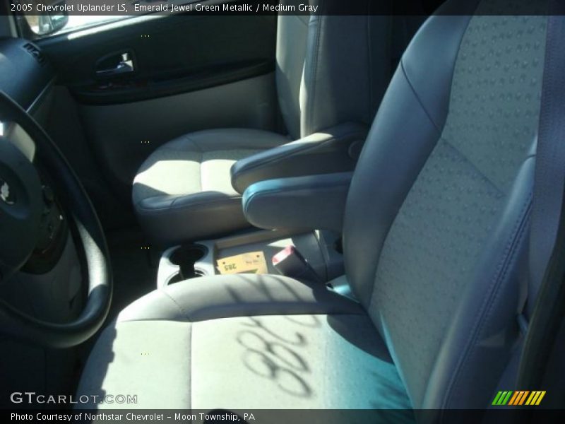 Emerald Jewel Green Metallic / Medium Gray 2005 Chevrolet Uplander LS