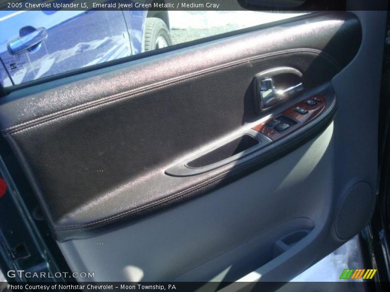 Emerald Jewel Green Metallic / Medium Gray 2005 Chevrolet Uplander LS