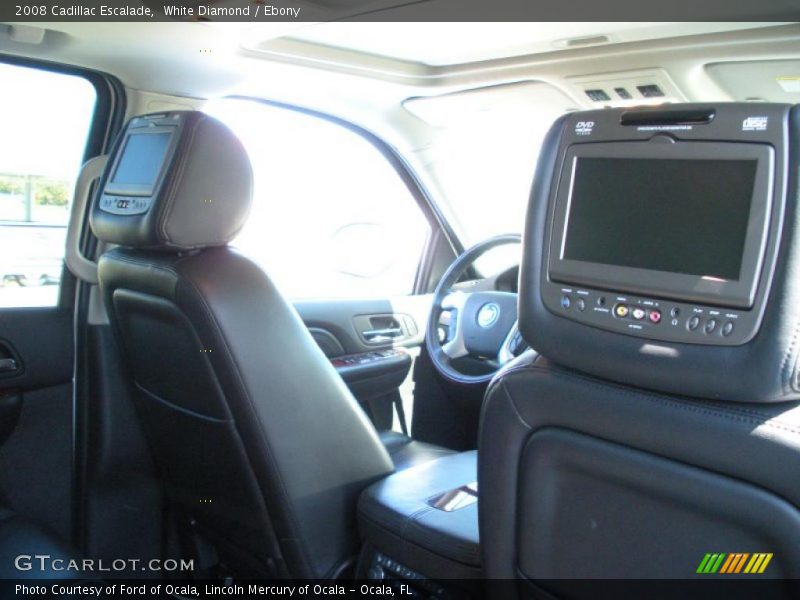 White Diamond / Ebony 2008 Cadillac Escalade