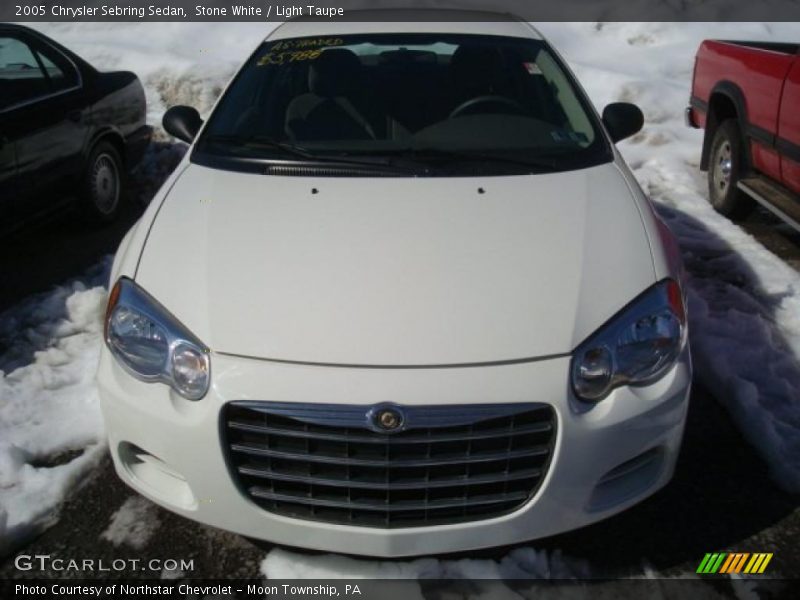 Stone White / Light Taupe 2005 Chrysler Sebring Sedan