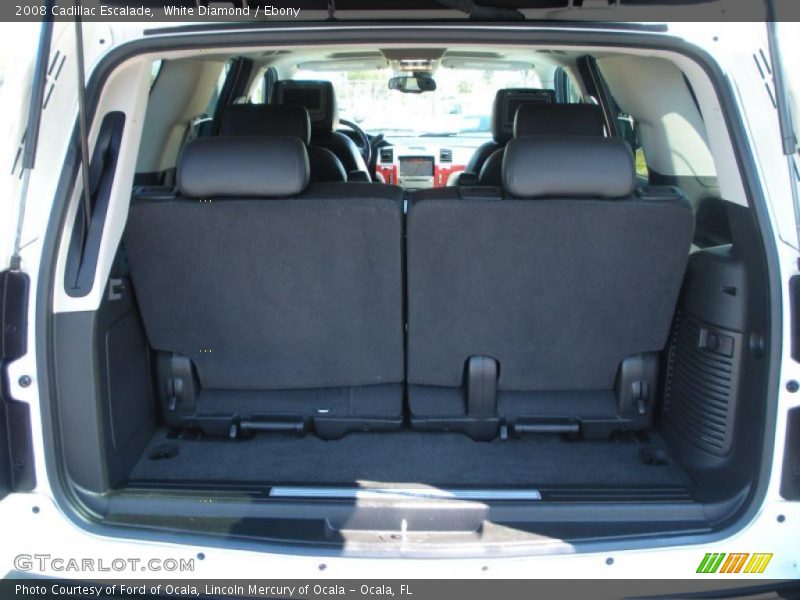 White Diamond / Ebony 2008 Cadillac Escalade