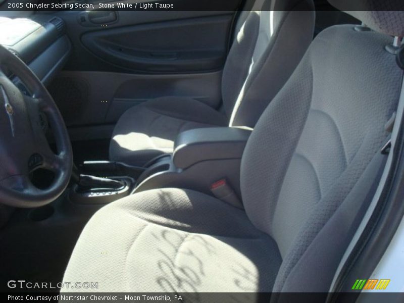 Stone White / Light Taupe 2005 Chrysler Sebring Sedan