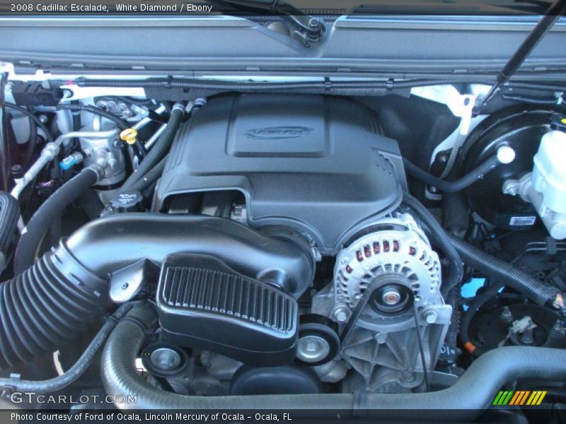 White Diamond / Ebony 2008 Cadillac Escalade