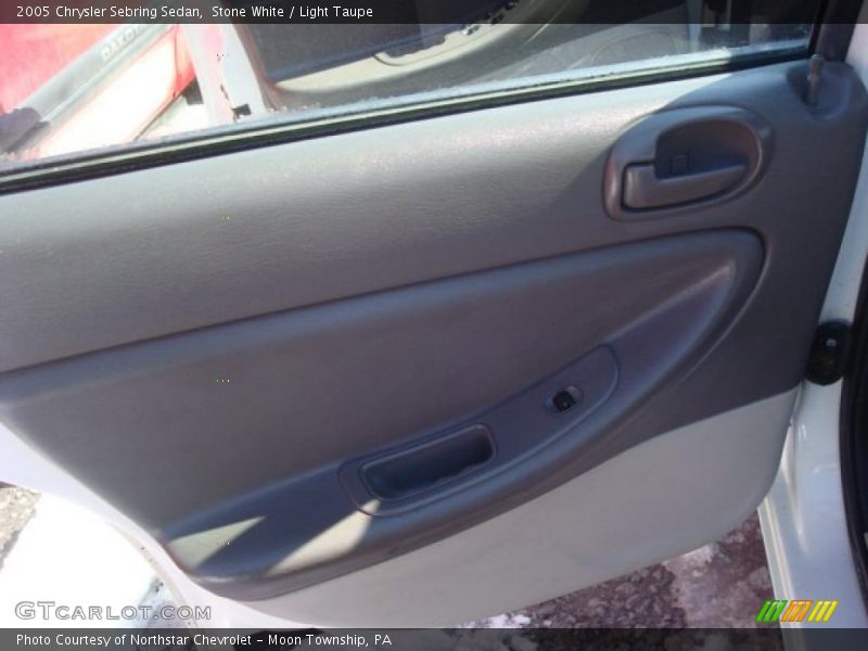 Stone White / Light Taupe 2005 Chrysler Sebring Sedan