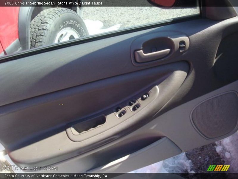Stone White / Light Taupe 2005 Chrysler Sebring Sedan