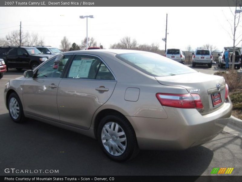 Desert Sand Mica / Bisque 2007 Toyota Camry LE