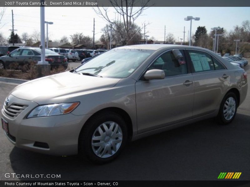 Desert Sand Mica / Bisque 2007 Toyota Camry LE
