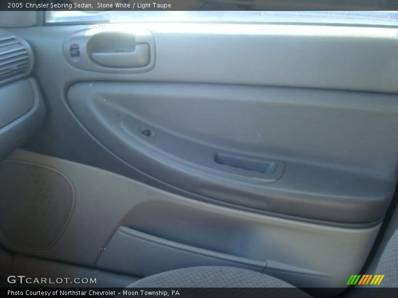 Stone White / Light Taupe 2005 Chrysler Sebring Sedan