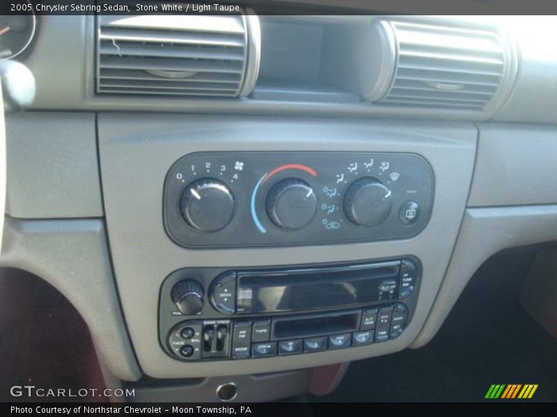 Stone White / Light Taupe 2005 Chrysler Sebring Sedan