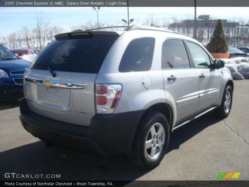 Galaxy Silver Metallic / Light Gray 2005 Chevrolet Equinox LS AWD