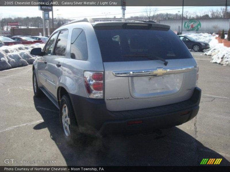 Galaxy Silver Metallic / Light Gray 2005 Chevrolet Equinox LS AWD