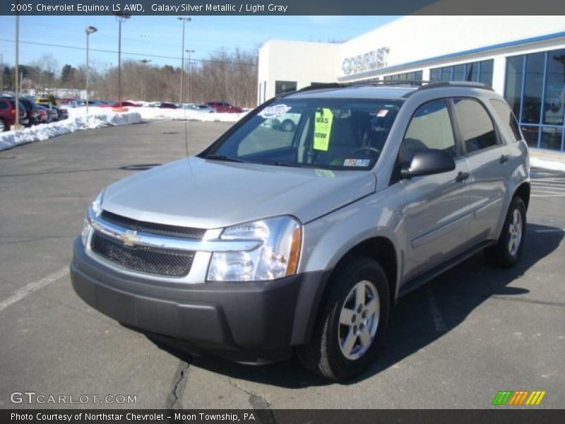 Galaxy Silver Metallic / Light Gray 2005 Chevrolet Equinox LS AWD