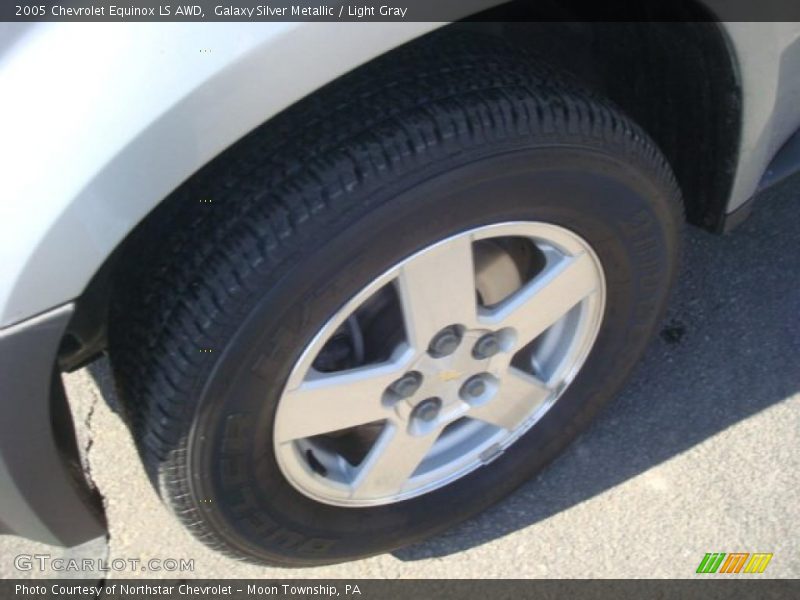 Galaxy Silver Metallic / Light Gray 2005 Chevrolet Equinox LS AWD