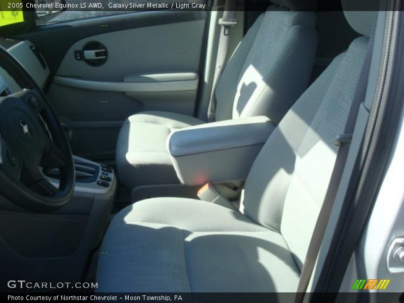 Galaxy Silver Metallic / Light Gray 2005 Chevrolet Equinox LS AWD