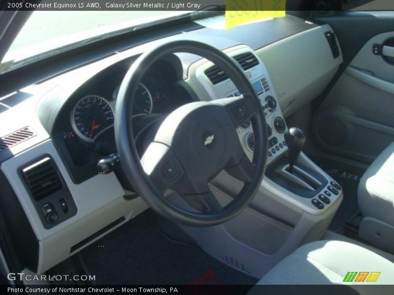 Galaxy Silver Metallic / Light Gray 2005 Chevrolet Equinox LS AWD