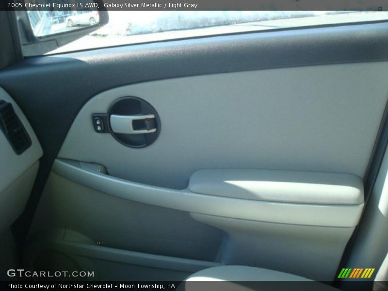 Galaxy Silver Metallic / Light Gray 2005 Chevrolet Equinox LS AWD