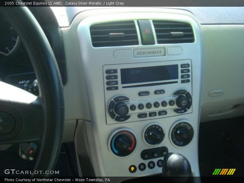 Galaxy Silver Metallic / Light Gray 2005 Chevrolet Equinox LS AWD