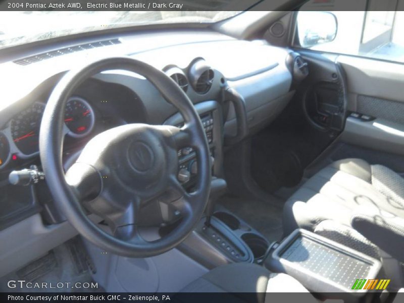 Electric Blue Metallic / Dark Gray 2004 Pontiac Aztek AWD
