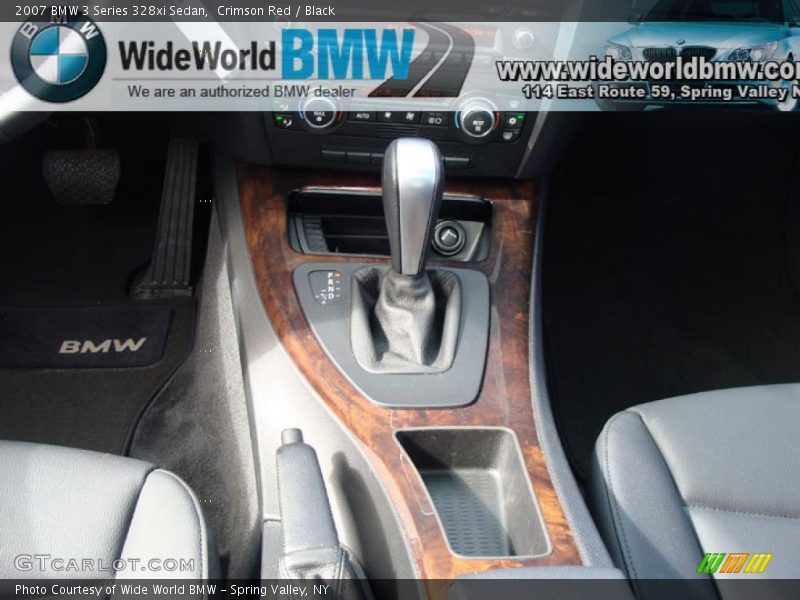 Crimson Red / Black 2007 BMW 3 Series 328xi Sedan