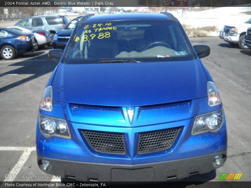 Electric Blue Metallic / Dark Gray 2004 Pontiac Aztek AWD