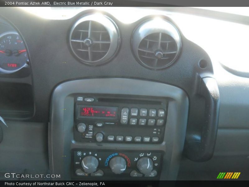 Electric Blue Metallic / Dark Gray 2004 Pontiac Aztek AWD