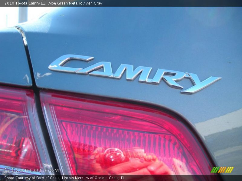 Aloe Green Metallic / Ash Gray 2010 Toyota Camry LE