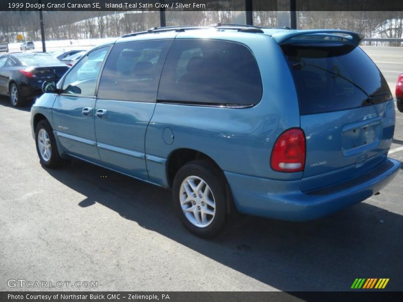 Island Teal Satin Glow / Silver Fern 1999 Dodge Grand Caravan SE