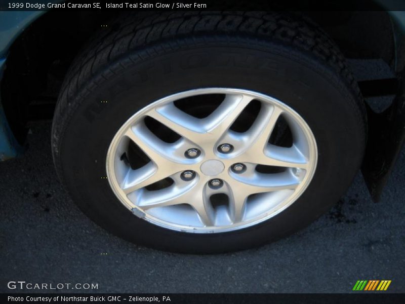 Island Teal Satin Glow / Silver Fern 1999 Dodge Grand Caravan SE