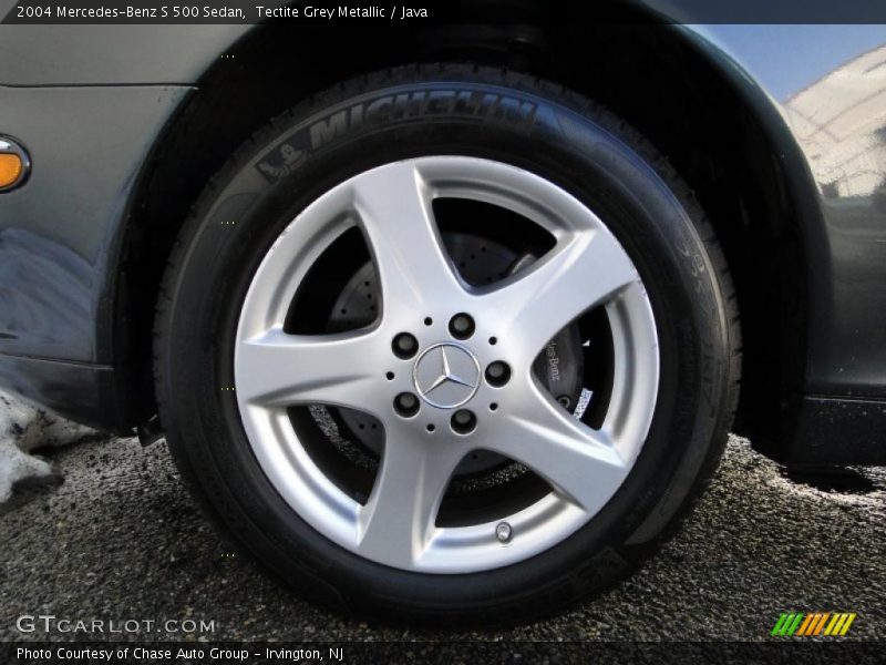 Tectite Grey Metallic / Java 2004 Mercedes-Benz S 500 Sedan