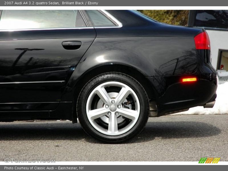Brilliant Black / Ebony 2007 Audi A4 3.2 quattro Sedan