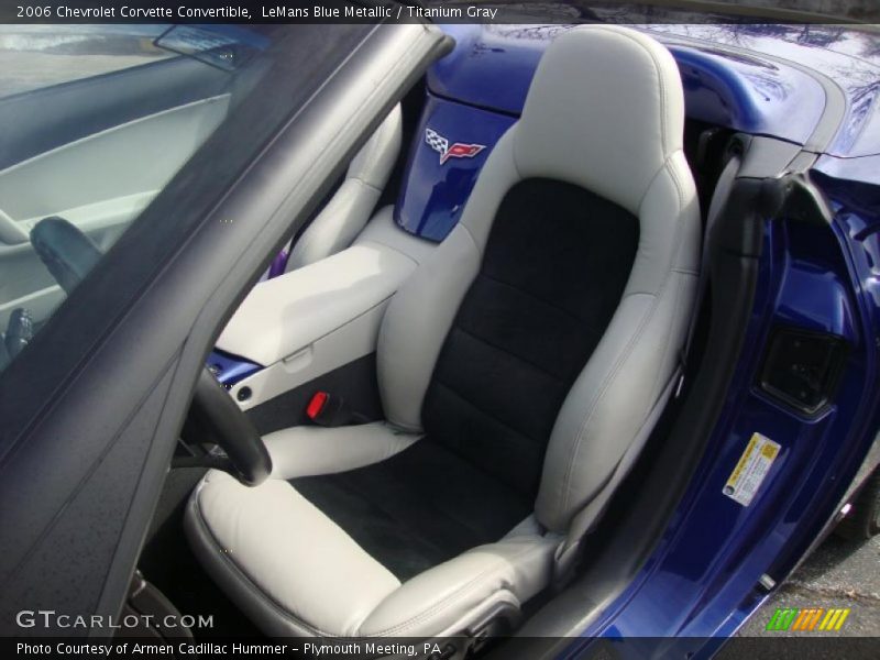 LeMans Blue Metallic / Titanium Gray 2006 Chevrolet Corvette Convertible