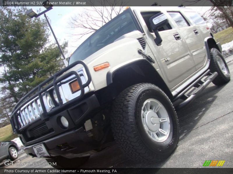 Pewter Metallic / Wheat 2004 Hummer H2 SUV