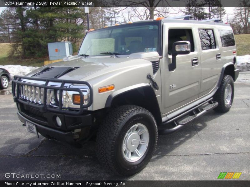 Pewter Metallic / Wheat 2004 Hummer H2 SUV