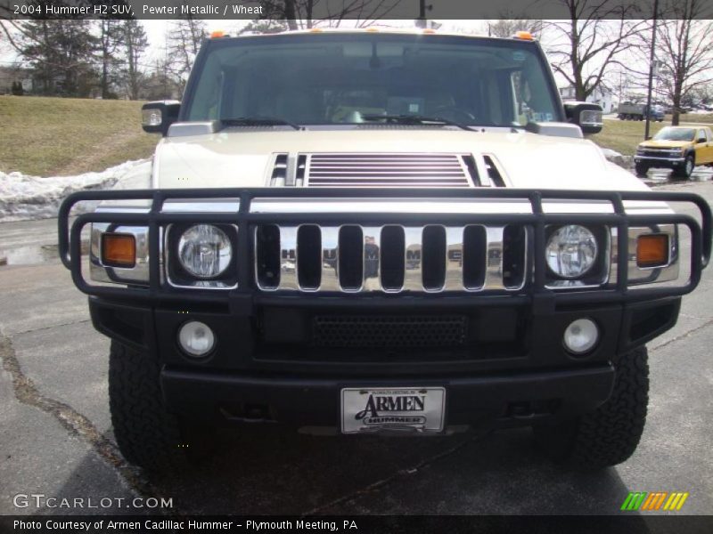 Pewter Metallic / Wheat 2004 Hummer H2 SUV