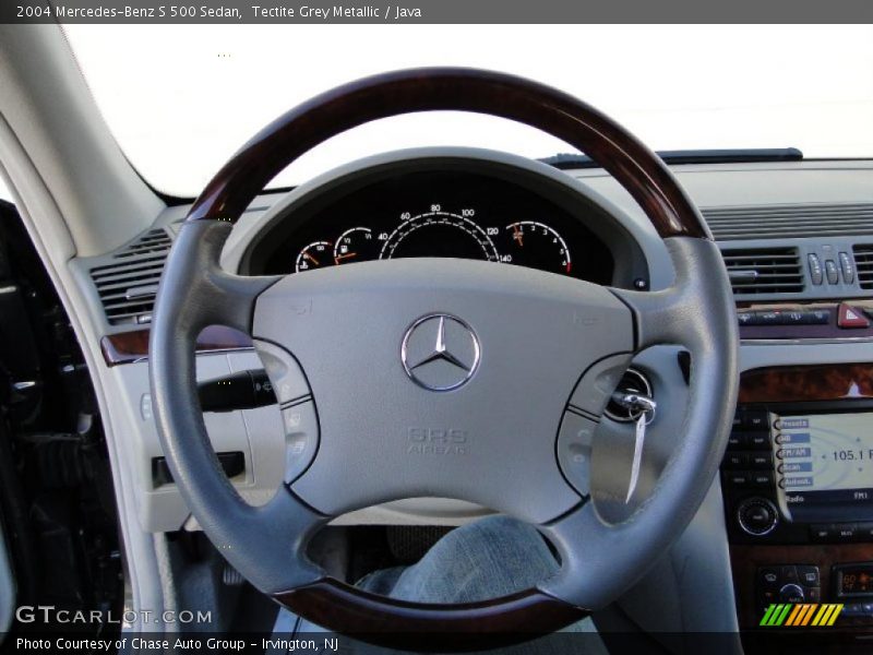 Tectite Grey Metallic / Java 2004 Mercedes-Benz S 500 Sedan
