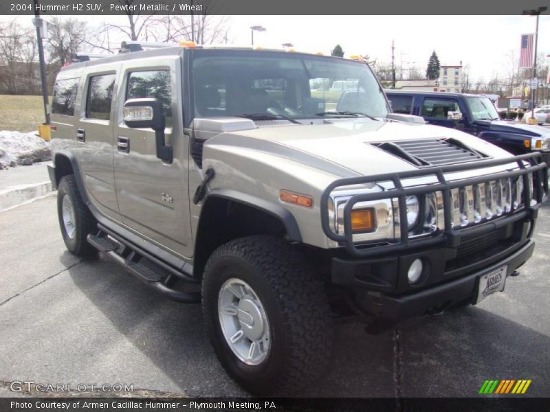 Pewter Metallic / Wheat 2004 Hummer H2 SUV