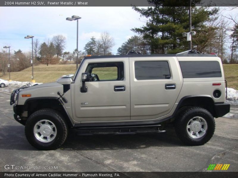 Pewter Metallic / Wheat 2004 Hummer H2 SUV