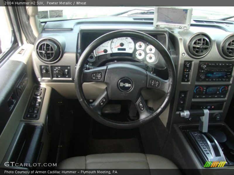 Pewter Metallic / Wheat 2004 Hummer H2 SUV