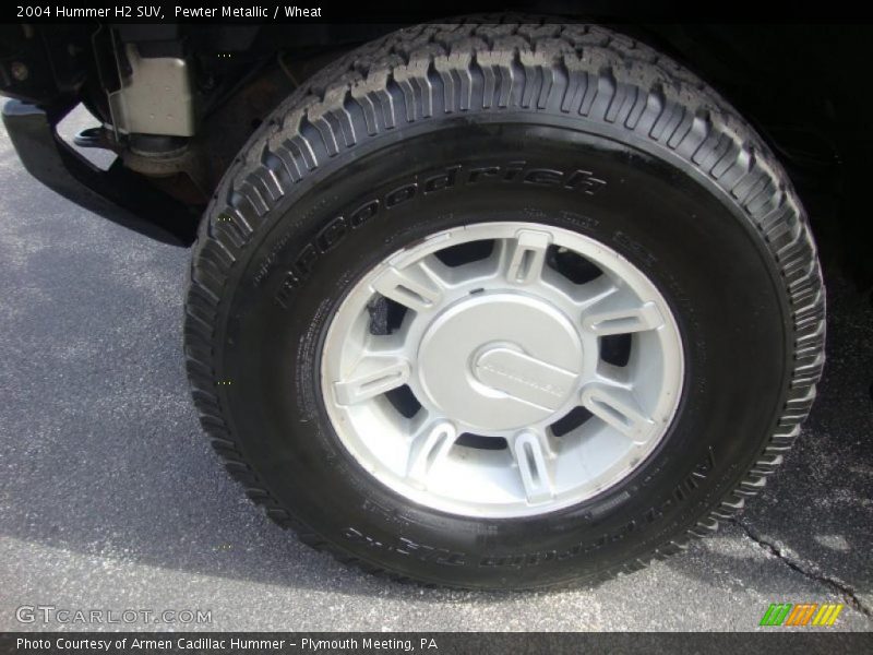 Pewter Metallic / Wheat 2004 Hummer H2 SUV