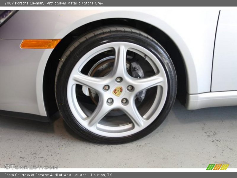 Arctic Silver Metallic / Stone Grey 2007 Porsche Cayman