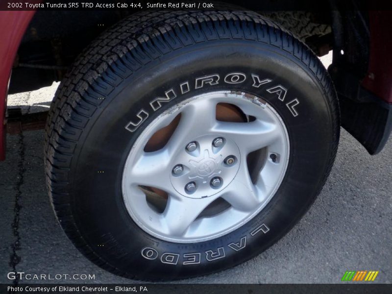 Sunfire Red Pearl / Oak 2002 Toyota Tundra SR5 TRD Access Cab 4x4