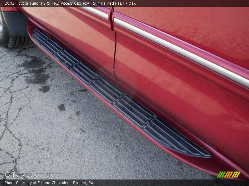 Sunfire Red Pearl / Oak 2002 Toyota Tundra SR5 TRD Access Cab 4x4
