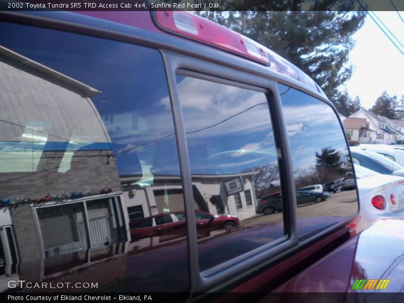Sunfire Red Pearl / Oak 2002 Toyota Tundra SR5 TRD Access Cab 4x4