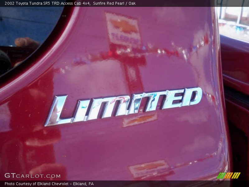 Sunfire Red Pearl / Oak 2002 Toyota Tundra SR5 TRD Access Cab 4x4