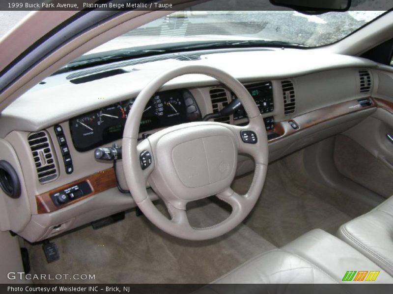 Platinum Beige Metallic / Taupe 1999 Buick Park Avenue