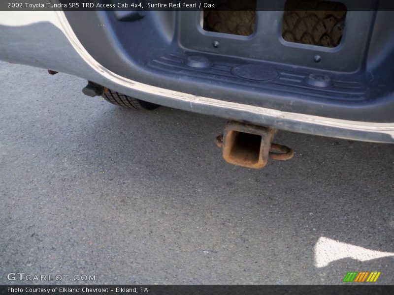 Sunfire Red Pearl / Oak 2002 Toyota Tundra SR5 TRD Access Cab 4x4