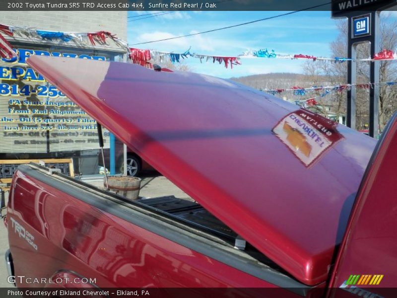Sunfire Red Pearl / Oak 2002 Toyota Tundra SR5 TRD Access Cab 4x4