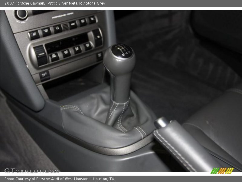 Arctic Silver Metallic / Stone Grey 2007 Porsche Cayman