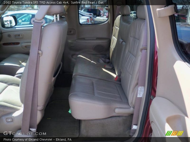 Sunfire Red Pearl / Oak 2002 Toyota Tundra SR5 TRD Access Cab 4x4